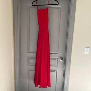 Lulus Sleeveless Maxi Dress - Criss Cross Back